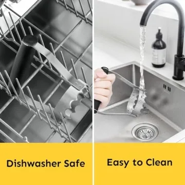 HULISEN Ergonomic Food Chopper with Serrated Edge