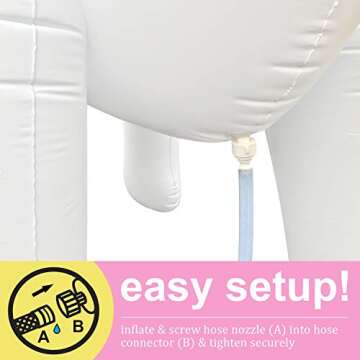 Float Joy Unicorn Sprinkler for All Outdoor Fun