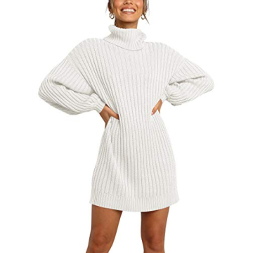 Shop ANRABESS Women Oversized Sweater Dress for Cozy Style