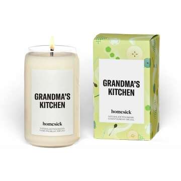 Grandma's Kitchen Candle - Comforting Aromatherapy