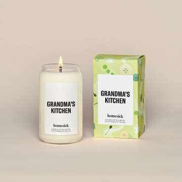 Grandma's Kitchen Candle - Comforting Aromatherapy
