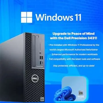 Dell Precision Workstation PC | Intel i5 & Quadro P620 GPU