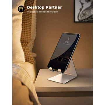 Lamicall Cell Phone Stand for iPhone & Smartphones