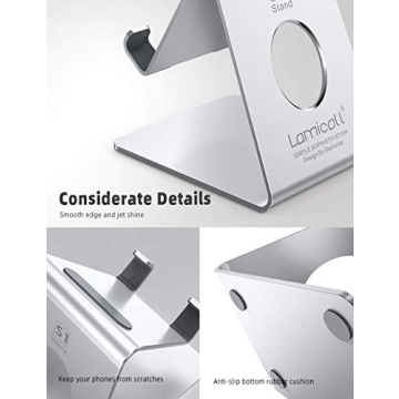 Lamicall Cell Phone Stand for iPhone & Smartphones