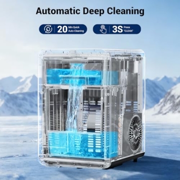 Nugget Ice Maker Produces Chewable Ice in 5 Minutes