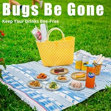 Easy Can Opener with Beverage Can Covers - 6 Colors