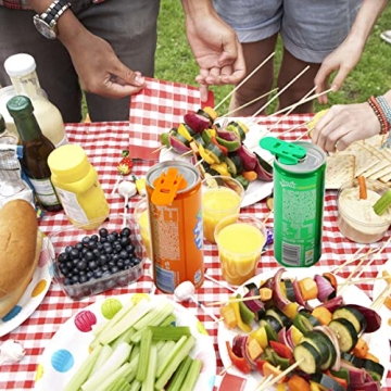 Easy Can Opener with Beverage Can Covers - 6 Colors