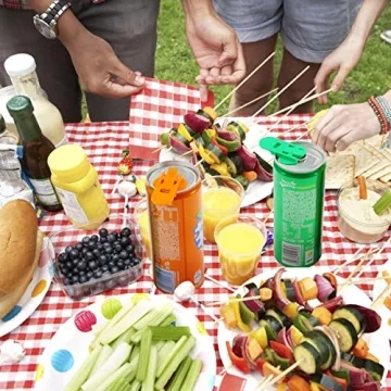 Easy Can Opener with Beverage Can Covers - 6 Colors