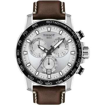 Tissot Supersport Brown Stainless Steel Watch for Men