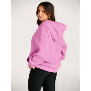 Trendy Queen Women's Oversized Fleece Hoodie - Cozy & Chic