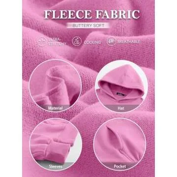 Trendy Queen Women's Oversized Fleece Hoodie - Cozy & Chic
