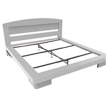 Glideaway X-Support Bed Frame Support System, GS-3 XS Model - 3 Cross Rails and 3 Legs - Strong Center Support Base for Full, Queen and King Mattress, Box Springs, and Bed Foundations
