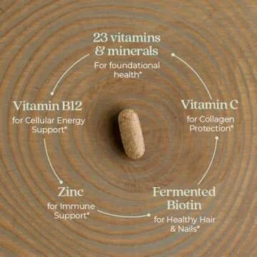 New Chapter Women's Multivitamin for Immune, Beauty + Energy Support with Fermented Nutrients - Every Woman's One Daily, Made with Organic Vegetables & Herbs, Non-GMO, Gluten Free, 48 Count