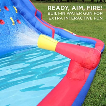 Sunny & Fun Inflatable Water Slide Park for Summer Fun