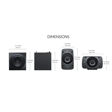 Logitech Z906 Surround Sound System THX Dolby DTS
