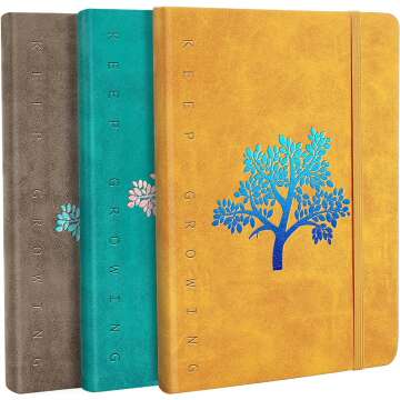 Fanery Sue Tree of Life Journals - A5 Writing Notebook Pack (3)