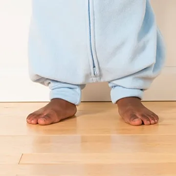 HALO Big Kids Sleepsack Lightweight Knit Wearable Blanket, TOG 0.5, Blue, 2T-3T