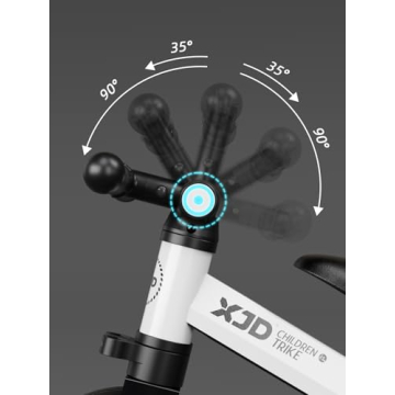 XJD 5-in-1 Adjustable Toddler Bike for Ages 1-3