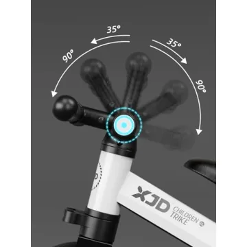 XJD 5-in-1 Adjustable Toddler Bike for Ages 1-3