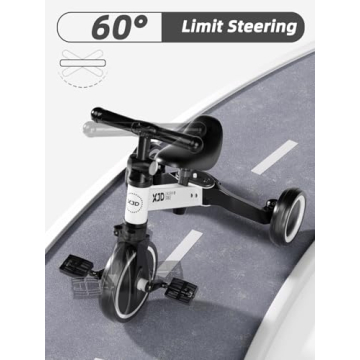 XJD 5-in-1 Adjustable Toddler Bike for Ages 1-3