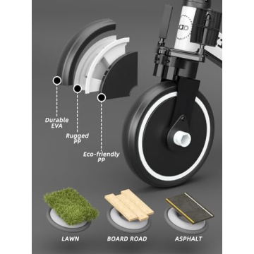 XJD 5-in-1 Adjustable Toddler Bike for Ages 1-3