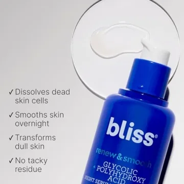 Bliss Renew Night Face Serum for Brighter Skin