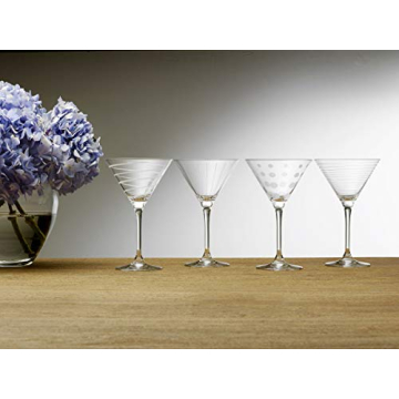 Mikasa Cheers Martini Glass Set of 4 - 10-Ounce
