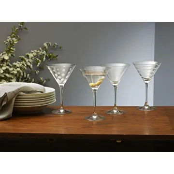 Mikasa Cheers Martini Glass Set of 4 - 10-Ounce