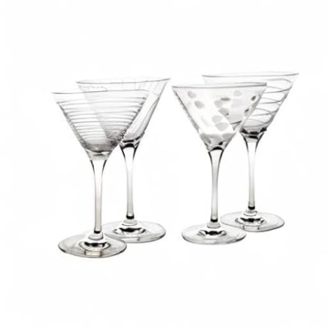 Mikasa Cheers Martini Glass Set of 4 - 10-Ounce