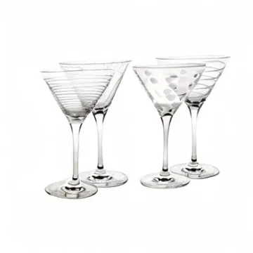 Mikasa Cheers Martini Glass Set of 4 - 10-Ounce