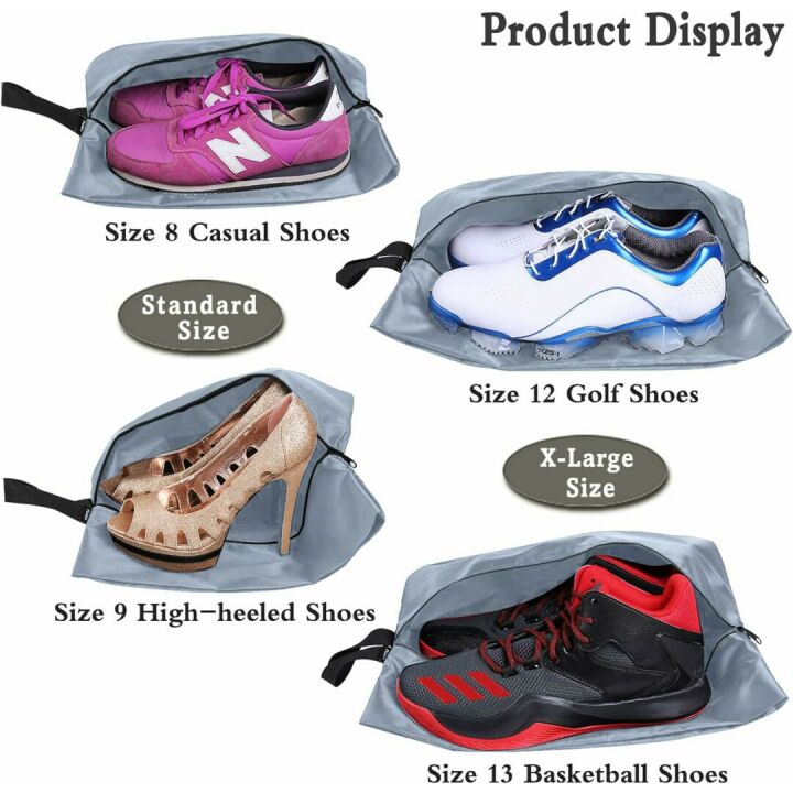 YAMIU Waterproof Shoe Bags Set of 4 for Travel