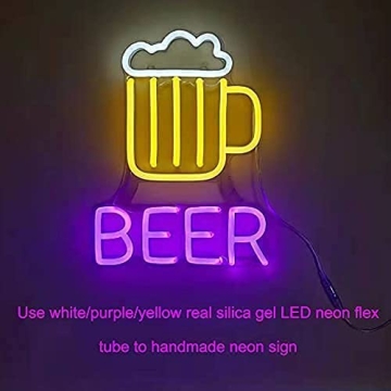 Miller Lite LED Neon Beer Sign for Bar Home Decor