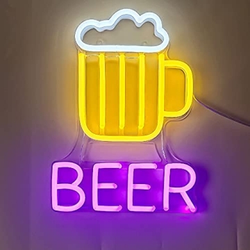 Miller Lite LED Neon Beer Sign for Bar Home Decor