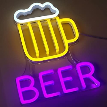 Miller Lite LED Neon Beer Sign for Bar Home Decor