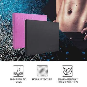 SWVIIT Balance Trainer Pad for Yoga and Rehab Exercises