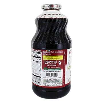 Lakewood Pure Black Cherry Juice - 100% Juice, 32 Fl Oz