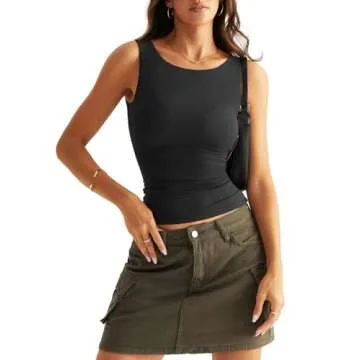 Buy EasyGala Women's Double Lined Sleeveless Tank Top