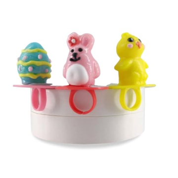 Easter Candy Ring Pops for Kids - 18 Count Variety Pack
