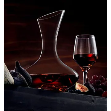 Godinger Wine Decanter Carafe - Elegant Hand Blown Aerator