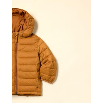 Lightweight Packable Hooded Jacket for Boys - Water-Resistant