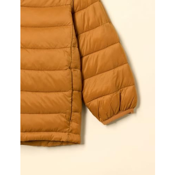 Lightweight Packable Hooded Jacket for Boys - Water-Resistant