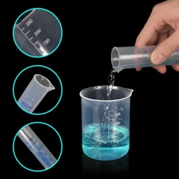 APLANET Graduated Cylinders and Beakers Set for All