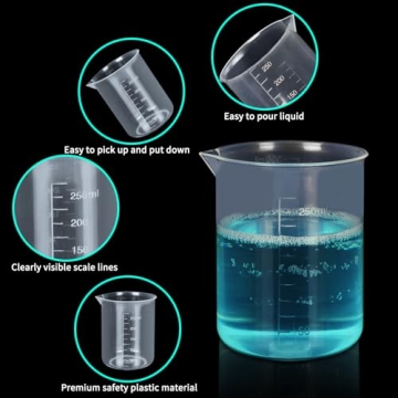 APLANET Graduated Cylinders and Beakers Set for All