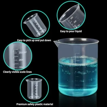 APLANET Graduated Cylinders and Beakers Set for All