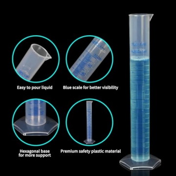 APLANET Graduated Cylinders and Beakers Set for All