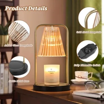 Candle Warmer Lamp for Safe and Stylish Home Decor