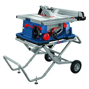 BOSCH 4100XC-10 10 In. Worksite Table Saw with Gravity-Rise Wheeled Stand