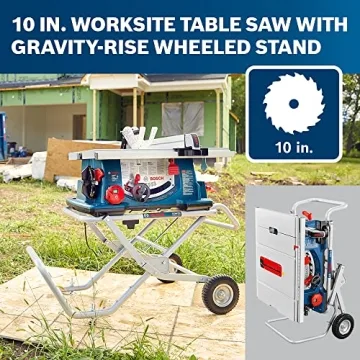 BOSCH 4100XC-10 Portable Table Saw with Stand