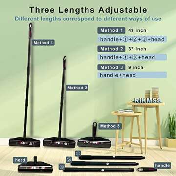 RIKMSS Large Pet Lint Roller for Easy Hair Removal