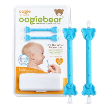 oogiebear: Baby Nose Cleaner & Ear Wax Removal Tool - Safe Booger & Earwax Removal for Newborns, Inf...